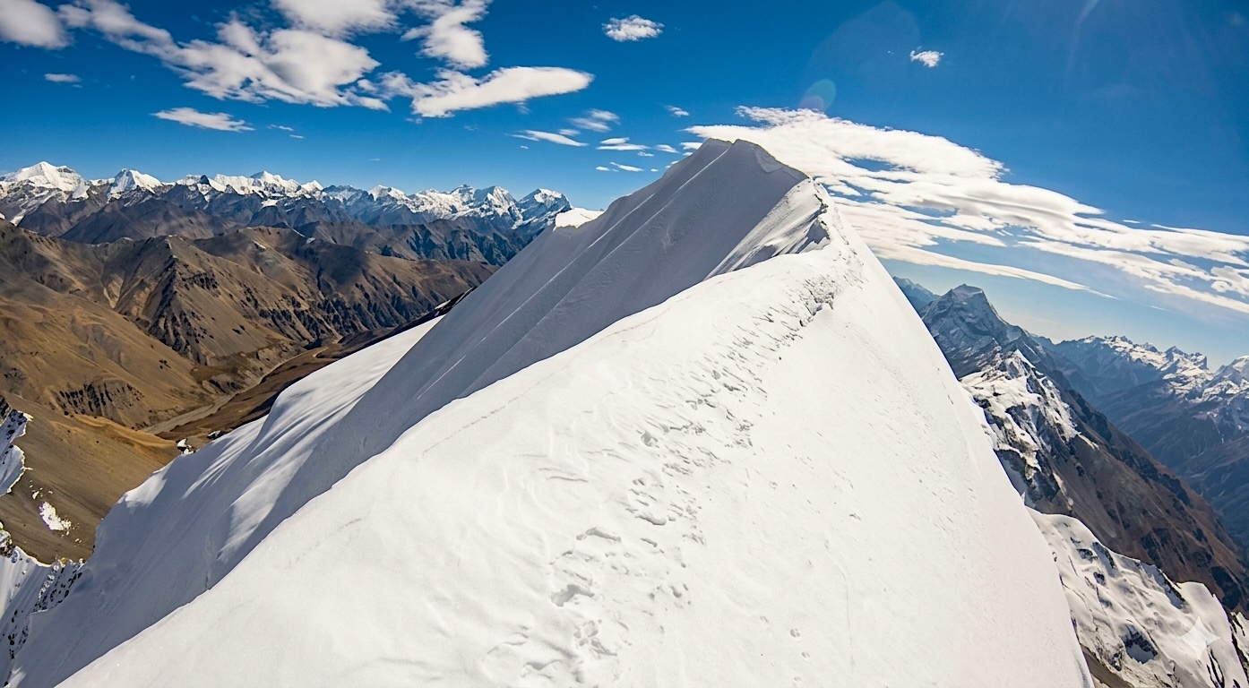Chulu East summit